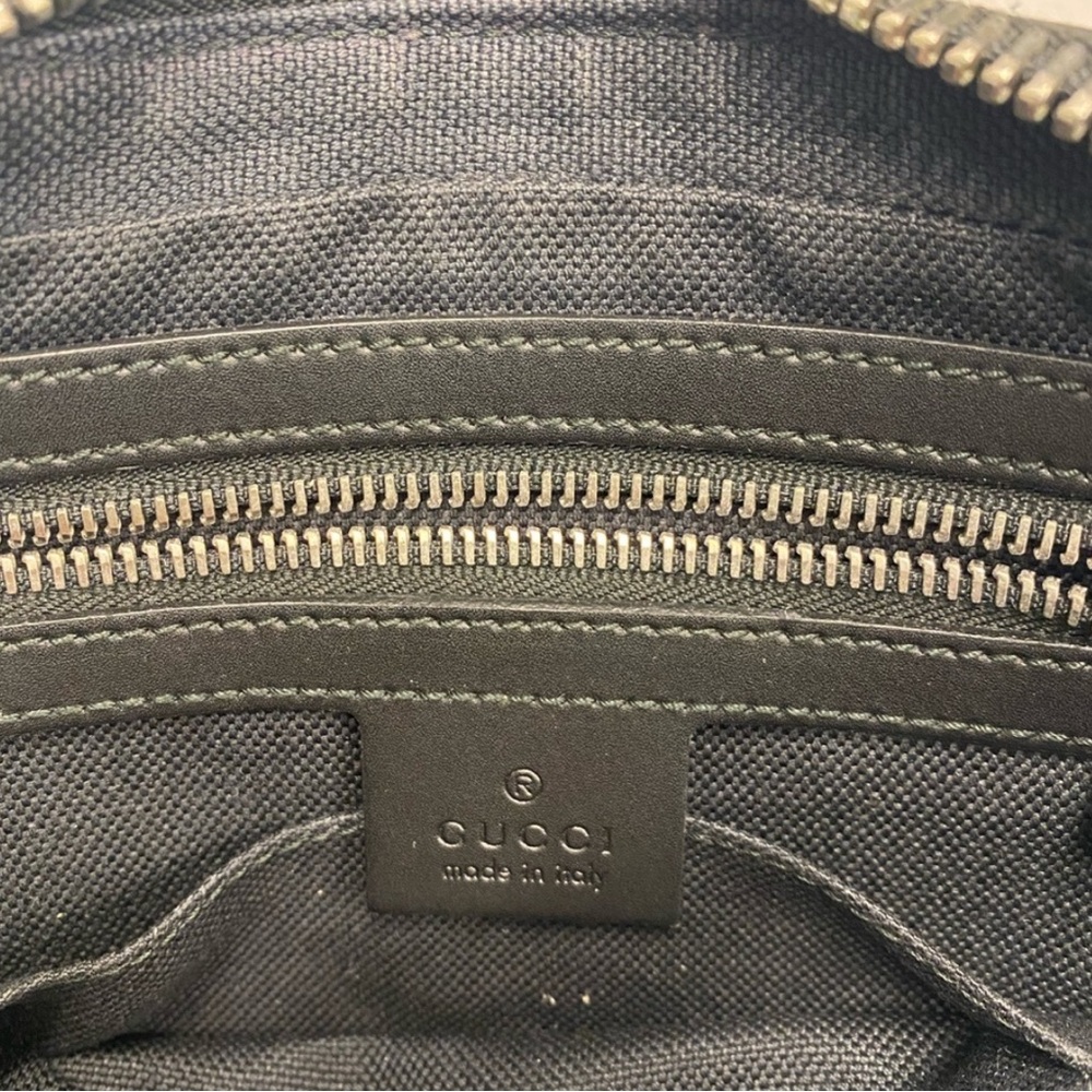 Gucci Black and Gray Bestiary Tiger Print Belt Bag/Crossbody - Picture 7 of 13